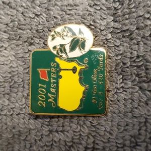 2001 Masters Lapel Pin